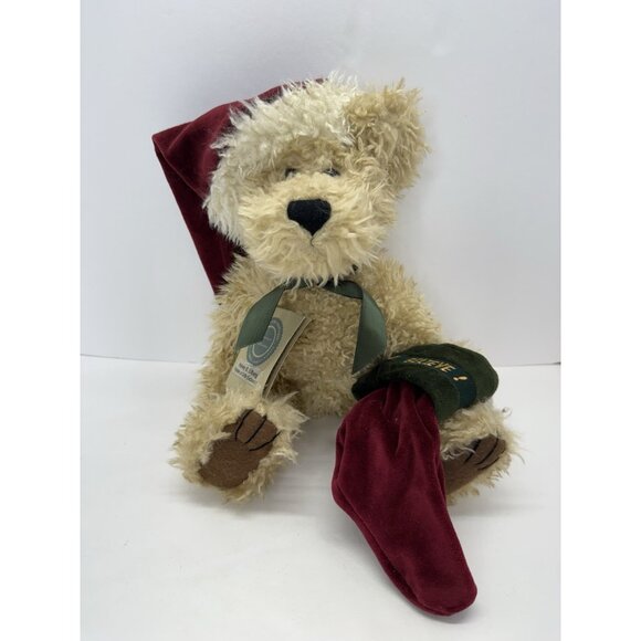 Vintage Boyds Bears Honey B. Elfberg Believe 14" Stuffed Plush Bear With Tags - Picture 1 of 11